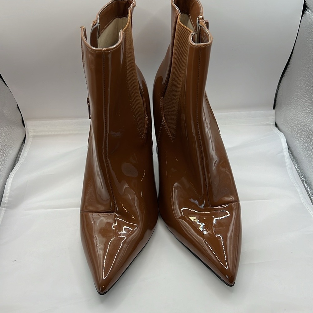 INC Katalina Brown Booties size 10 NWOB - Picture 3 of 11